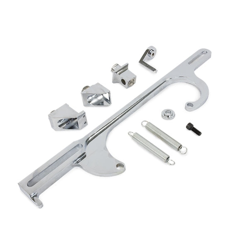Billet Aluminum Throttle Cable Bracket – Chrome