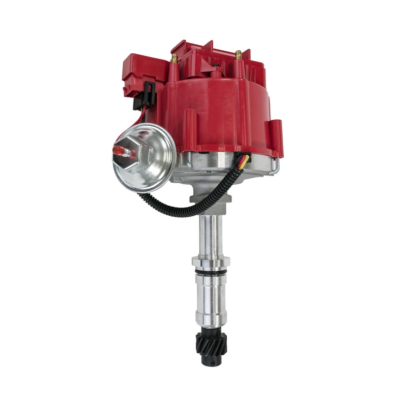 Buick Even Fire V6 HEI Distributor Red