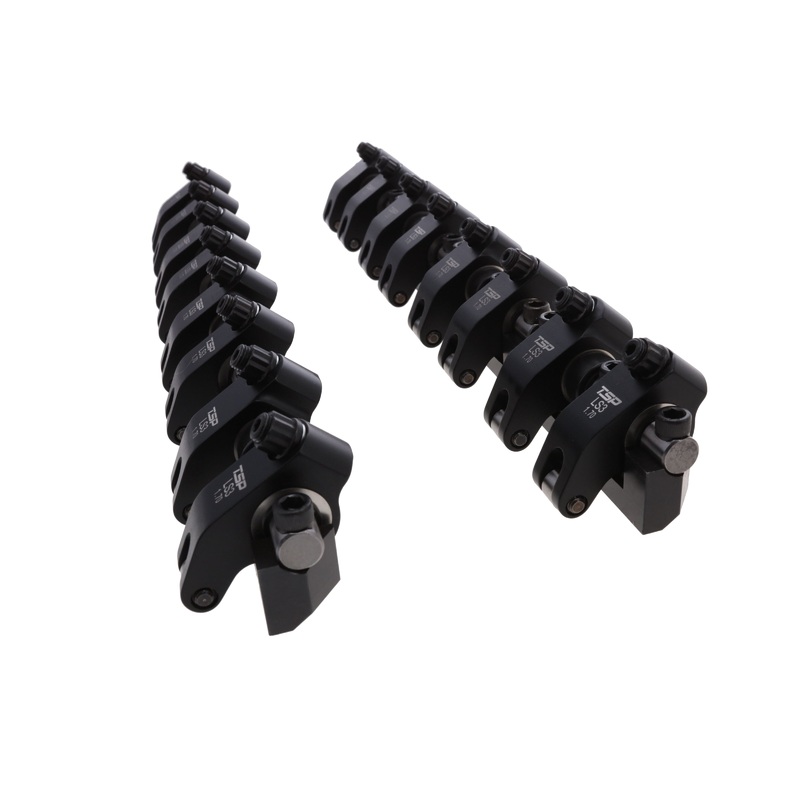 Chevy LS3 Pro Series 2024 Aluminum Roller Rocker Arm System, 1.7 Ratio, Needle Bearing Trunnion, Needle Bearing Tip