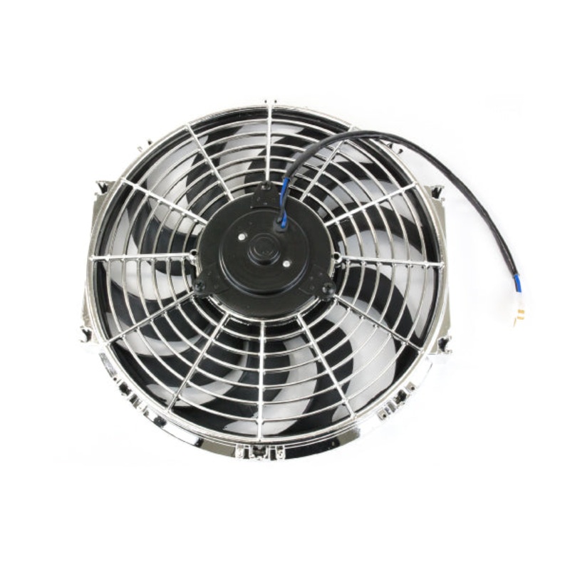 12″ Universal Cooling Fan – Chrome