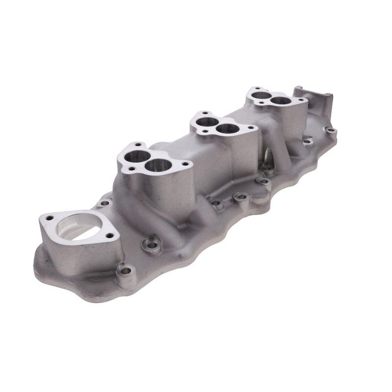 1949-1953 Ford Flathead Triple Deuce Aluminum Intake Manifold, Satin