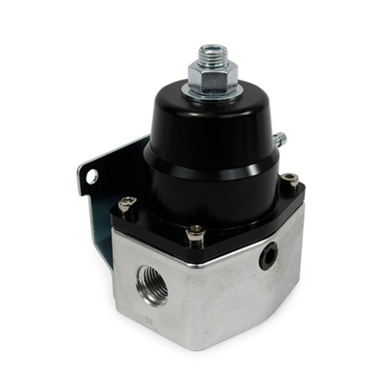 40 – 75 PSI Aluminum Fuel Pressure Bypass Regulator – Black