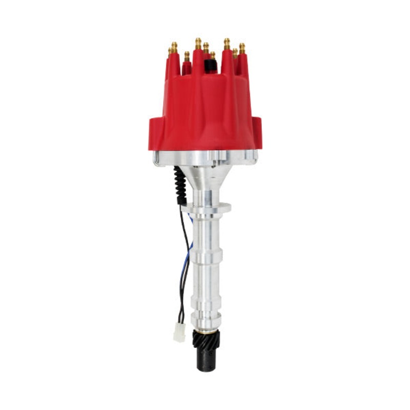 Chevy BB 348/409 V8 Pro Series Pro Billet Distributor – Red