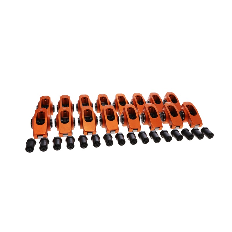 Chevy Small Block 6061-T6 Aluminum 1.6 Ratio 3/8″ Roller Rocker Arms