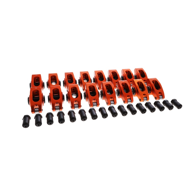 Chevy Small Block 6061-T6 Aluminum 1.6 Ratio 7/16″ Roller Rocker Arms