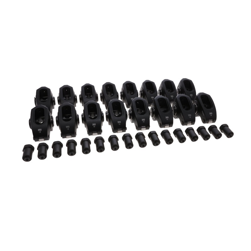 Chevy Small Block Pro Series 2024 Aluminum 1.6 Ratio 3/8″ Needle Bearing Roller Rocker Arms