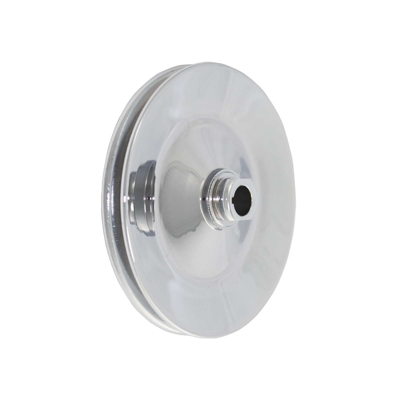 GM Saginaw Power Steering Pump Single-Groove Steel Pulley – Natural