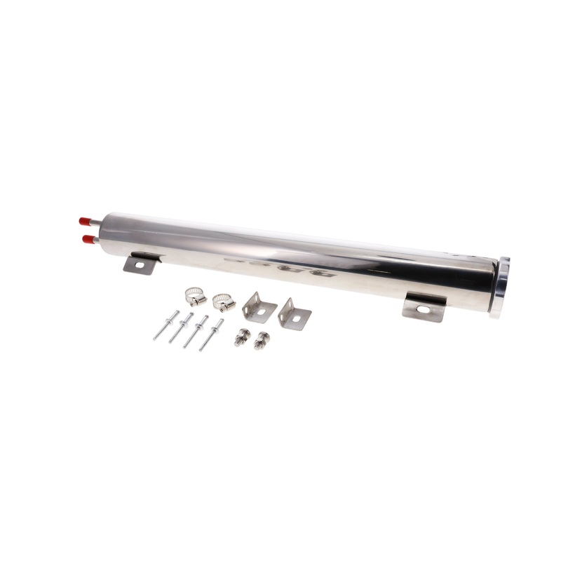 2″ x 17″ Stainless Steel Overflow Tank