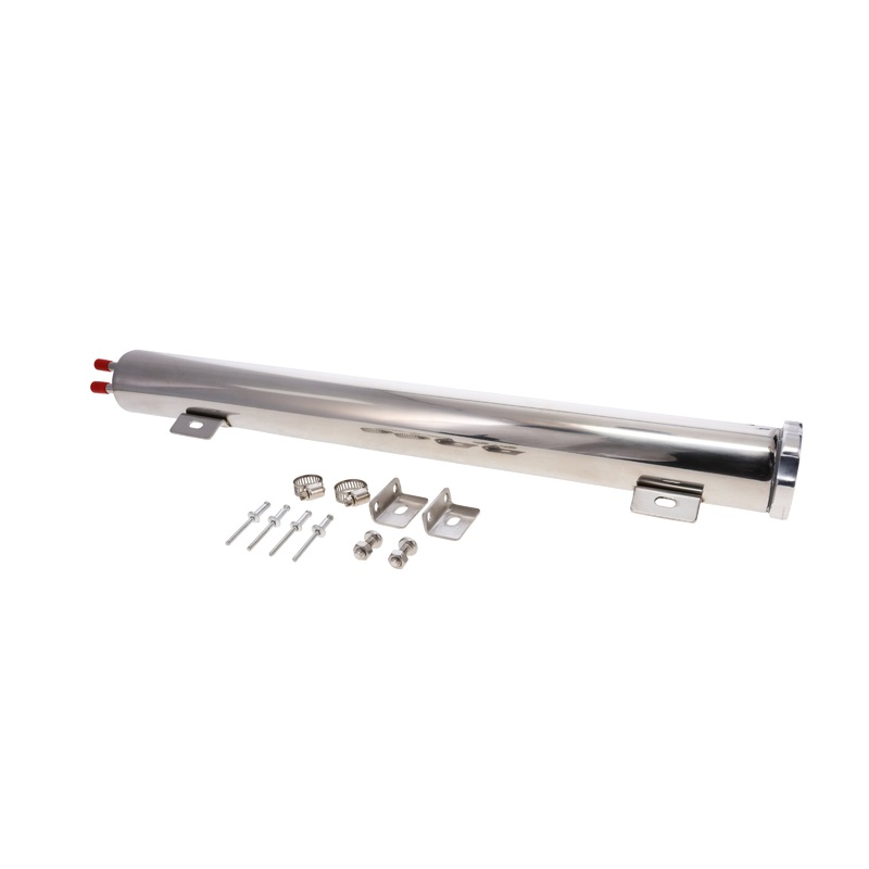 2″ x 19″ Stainless Steel Overflow Tank