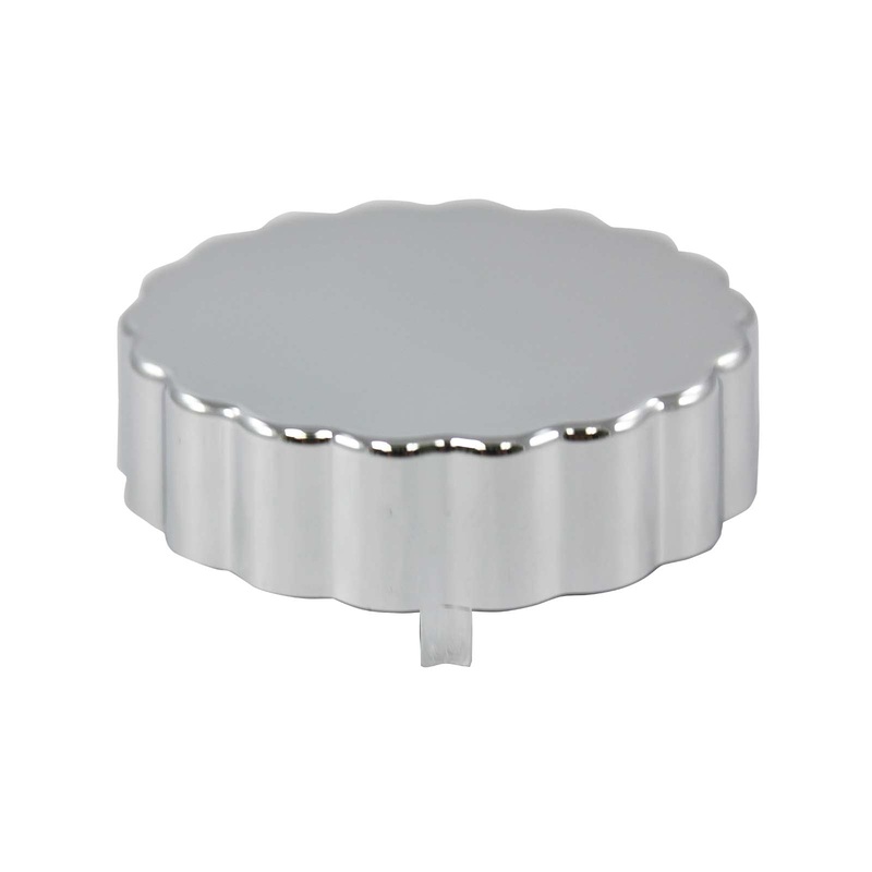 Chrome Saginaw P Series Power Steering Cap Cover