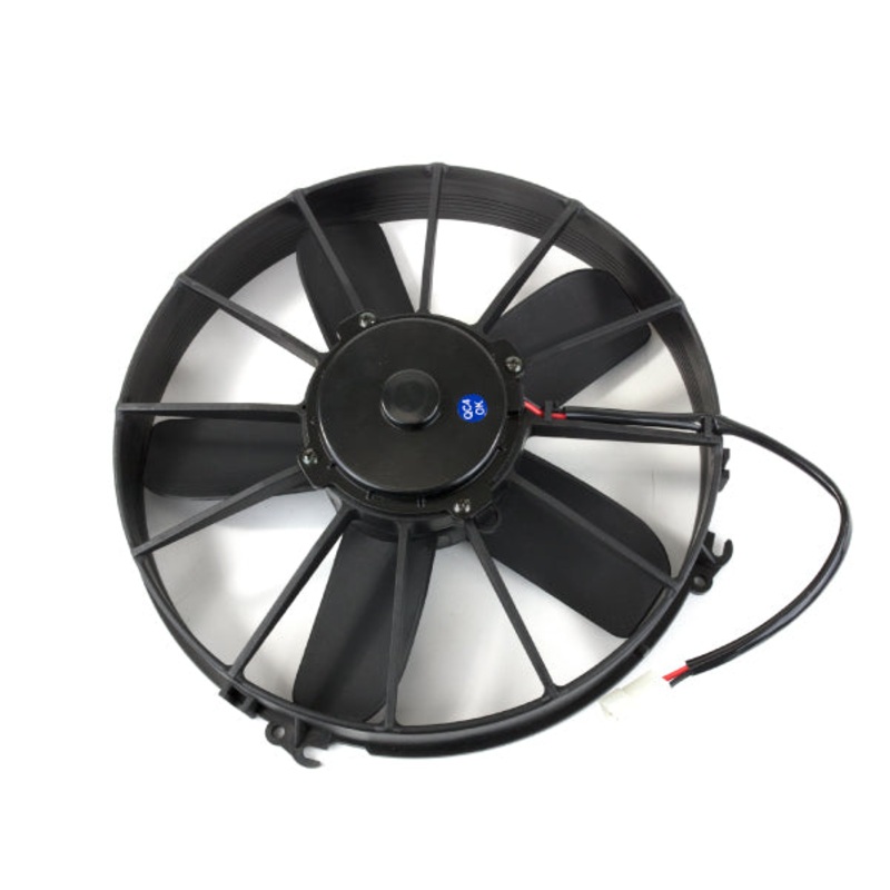 Pro Flow Universal Straight-Blade 12″ Black Cooling Fan