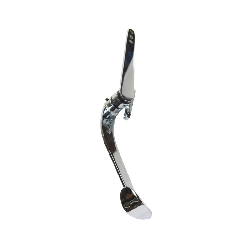 1 5/8″ x 2 3/4″ Firewall Mounted Chrome Steel Gas Pedal