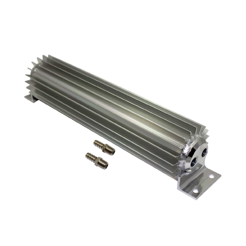 12″ Finned Aluminum Dual Pass Heat Sink Transmission Cooler