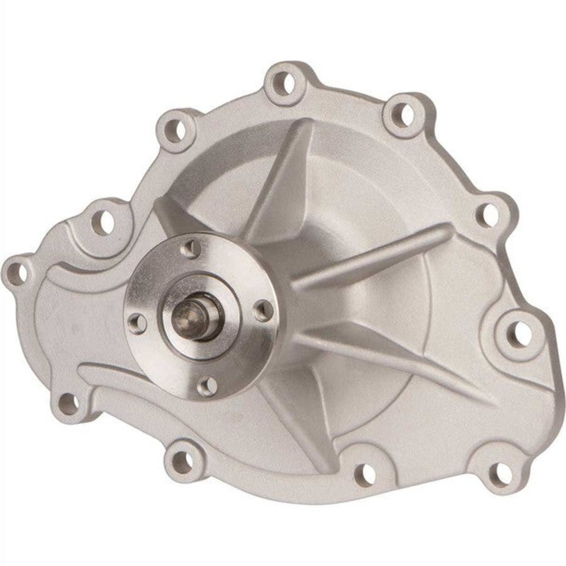 Pontiac Mechanical Water Pump High Flow Aluminum As-Cast (Natural)