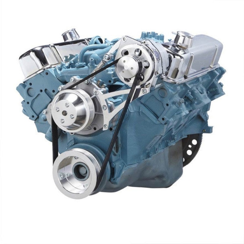 Pontiac Serpentine Conversion – Alternator Only – Polished No Thanks